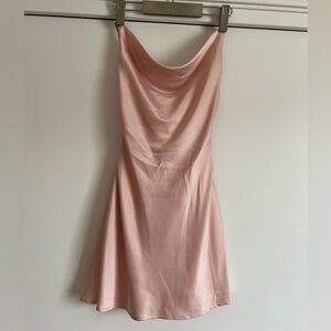 Princess Polly Blush Backless Dress